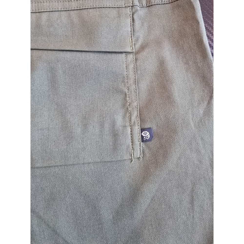 Mountain Hardwear Women's AP Utility Hiking Shorts Moss Green Size 10 Gorpcore - Picture 6 of 7